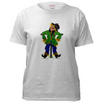 Scarecrow Watercolor White T-Shirt by NANCE